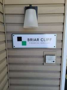 Acrylic Sign On Standoffs