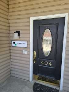 Acrylic Sign On Standoffs2