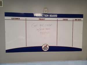 Custom Dry Erase Board