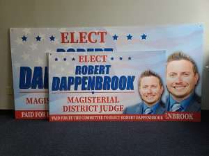 Large Coroplast Signs