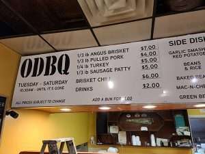 Menu With Replaceable Prices